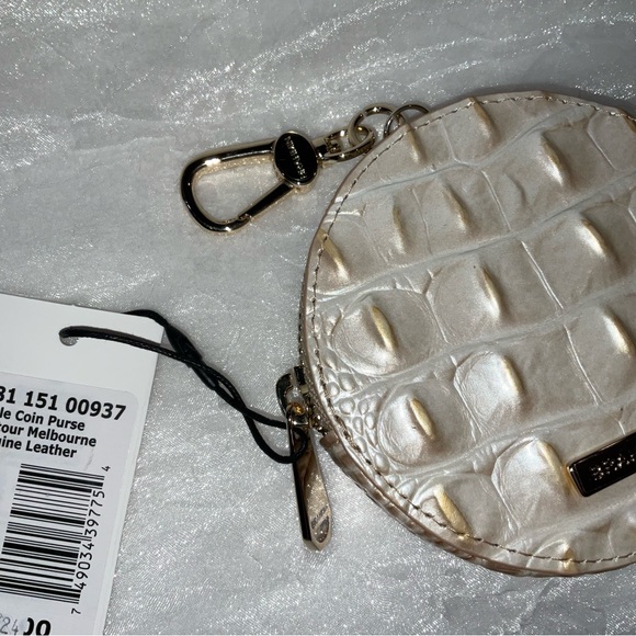 Brahmin Circle Coin Purse, Contour Melbourne, NWT - Picture 3 of 10